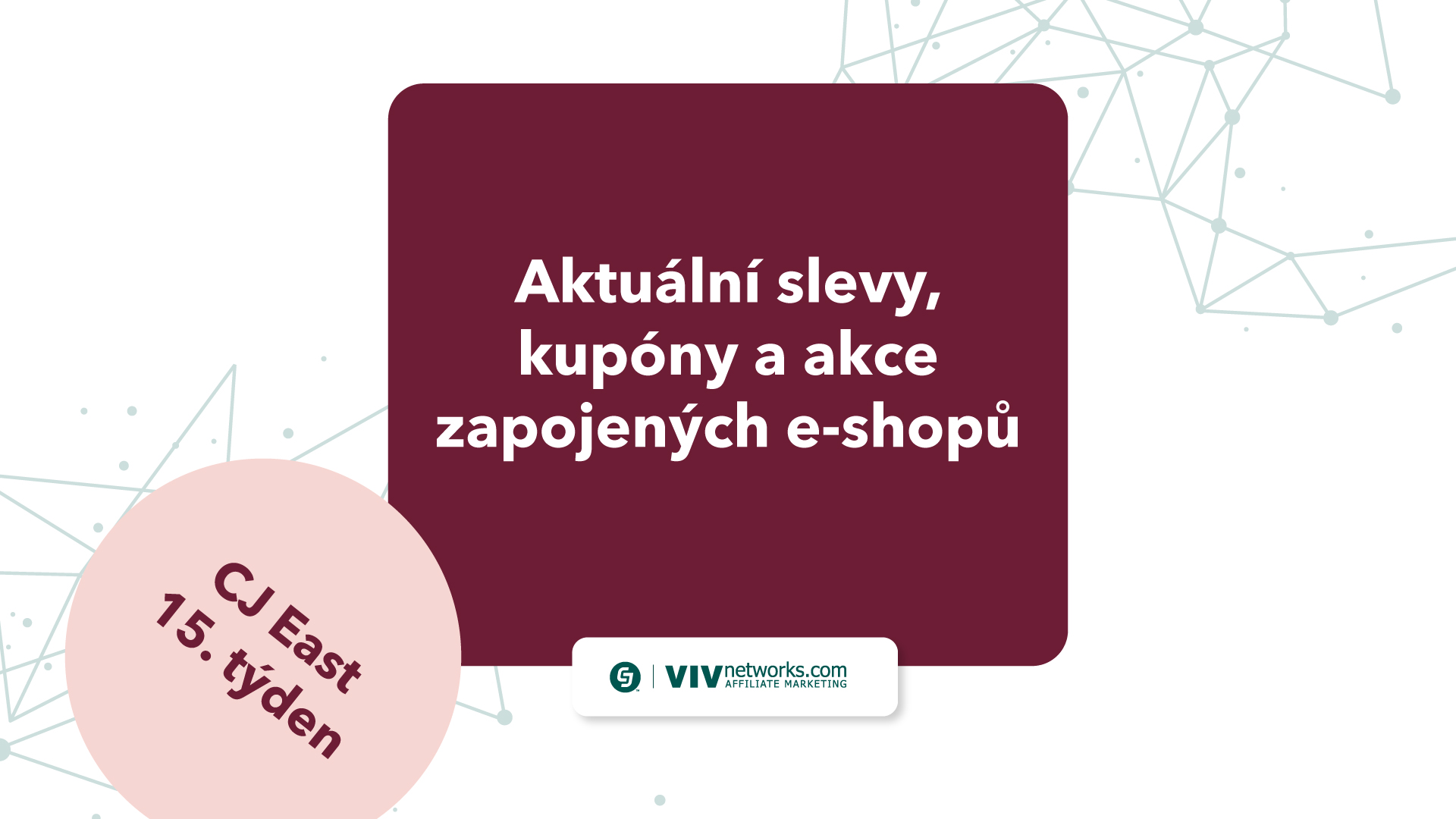 15.týden-Aktuální slevy, kupóny a akce zapojených e-shopů