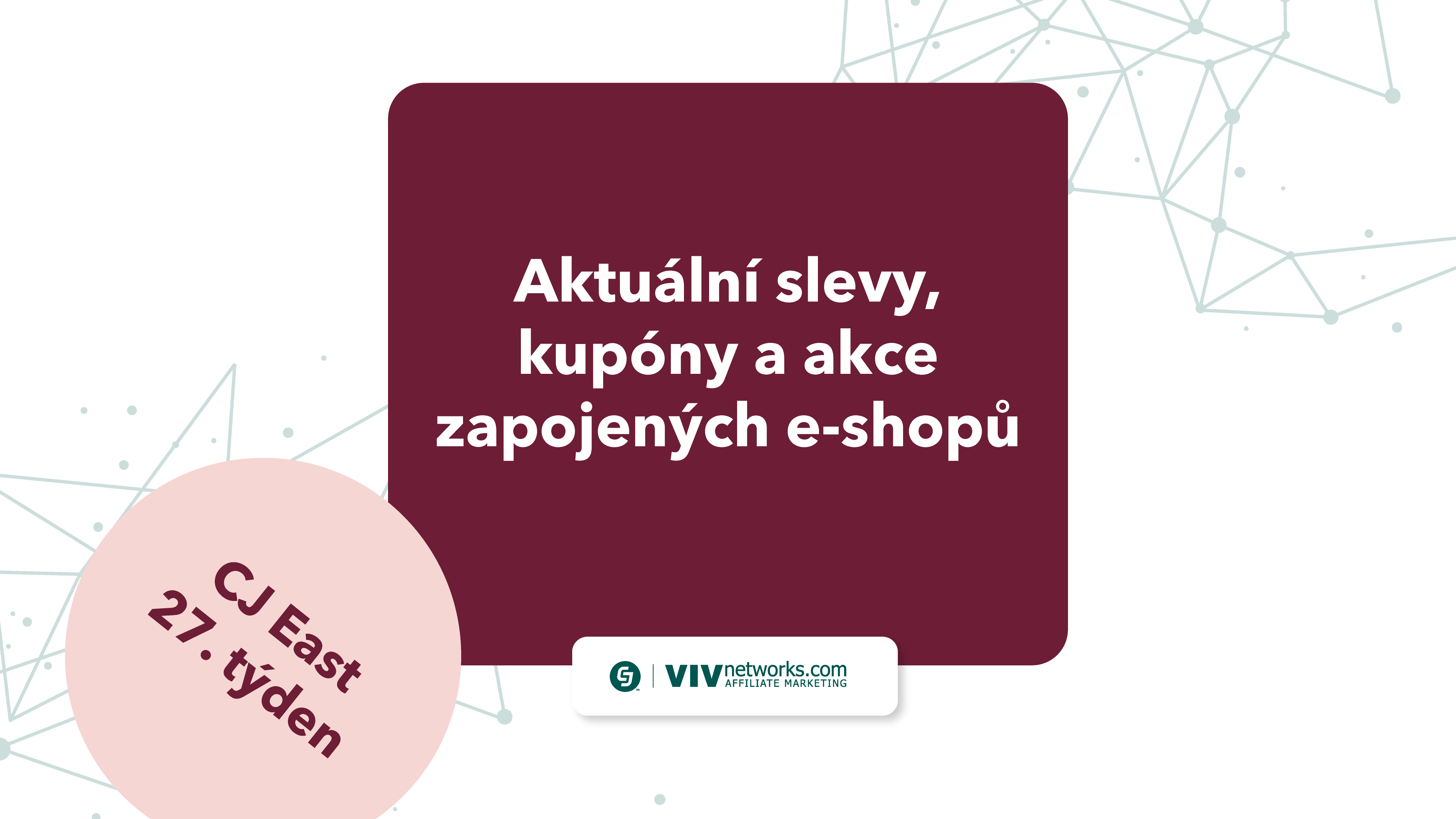 27.týden-Aktuální slevy, kupóny a akce zapojených e-shopů