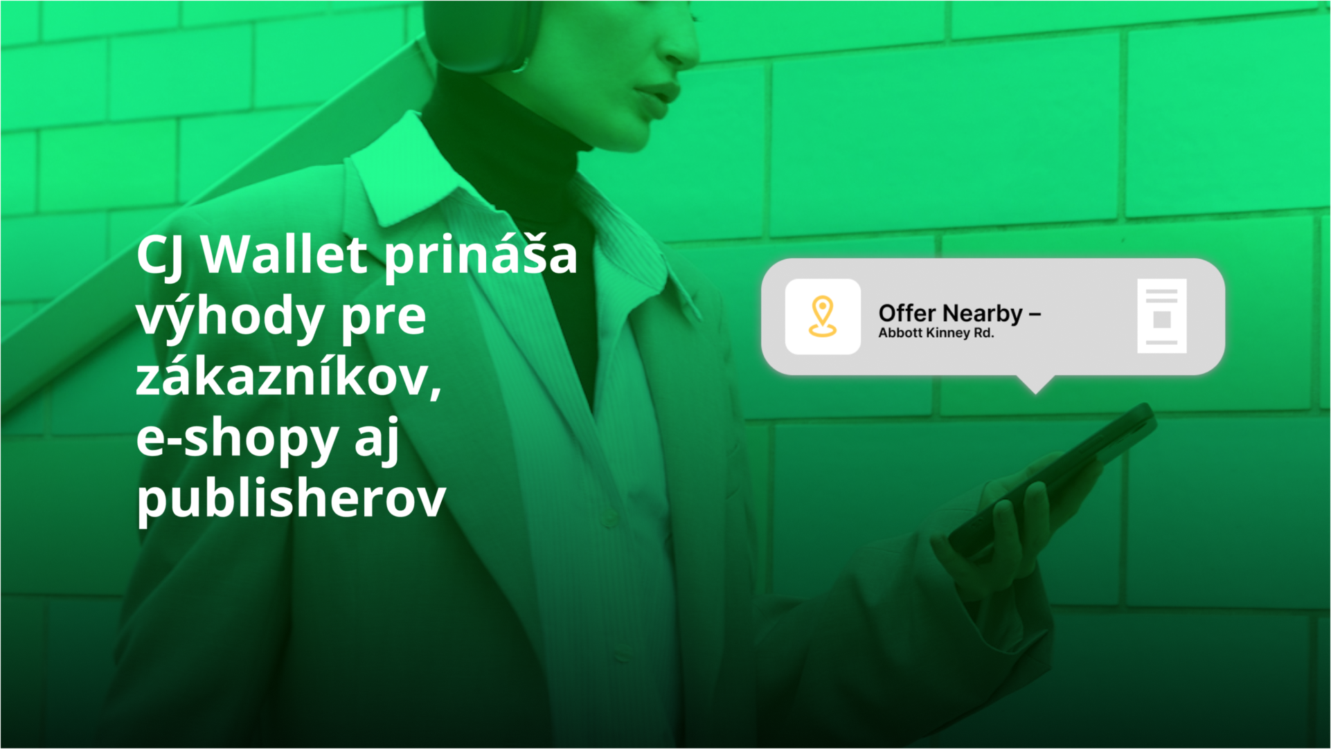 CJ Wallet prináša výhody pre zákazníkov, e-shopy aj publisherov