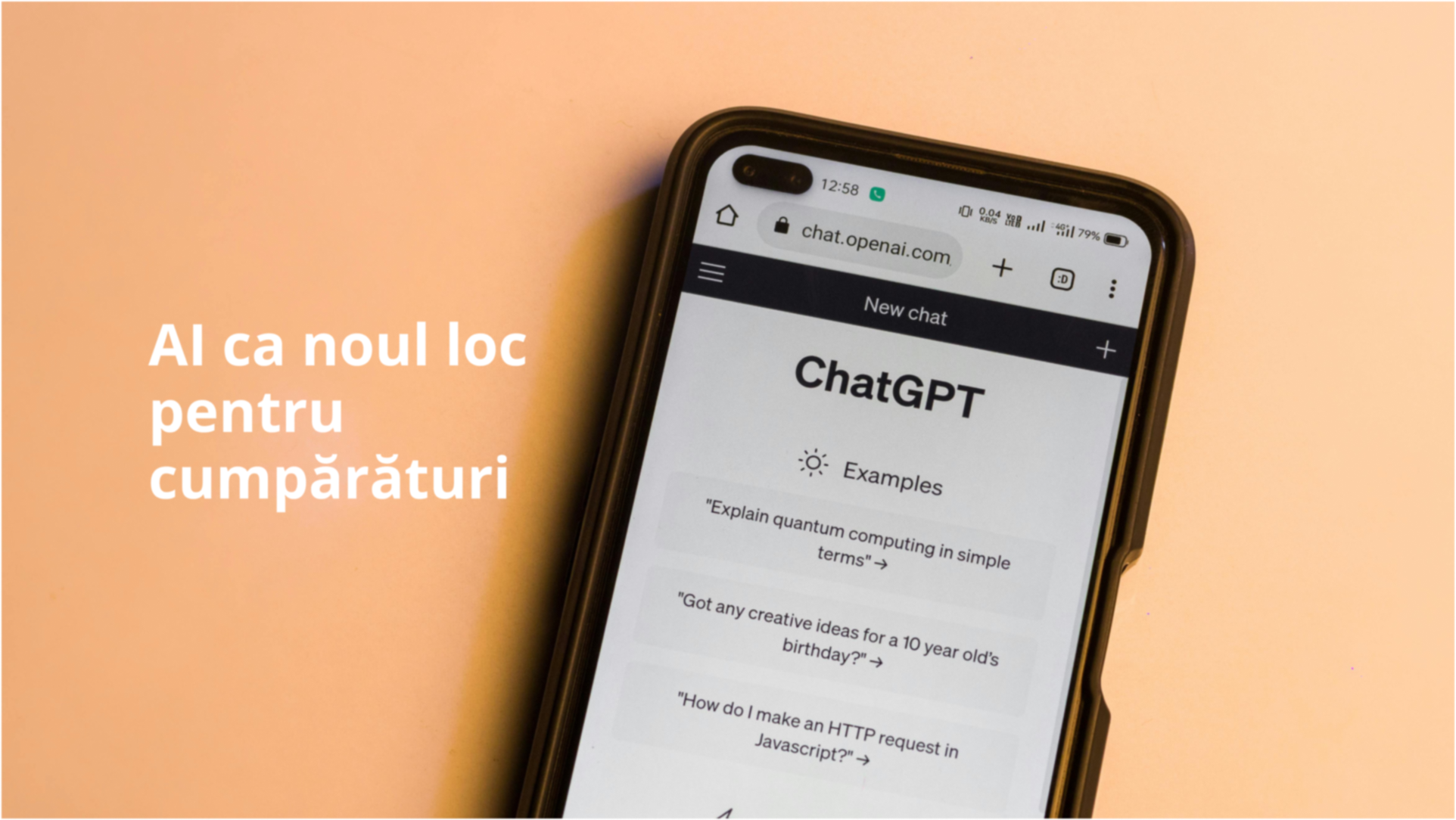 AI ca noul loc pentru cumpărături